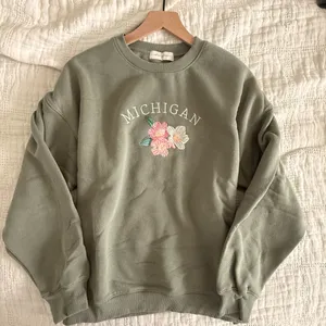 Michigan crewneck sweatshirt Green Size L thumbnail 1