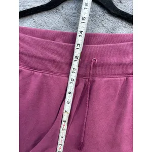 Nike Phoenix Fleece Oversized Baggy Sweatpants Joggers Size L Maroon Purple thumbnail 10