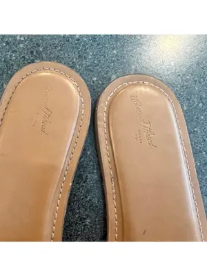 Universal Thread Tan Flats Loafers Comfortable thumbnail 3