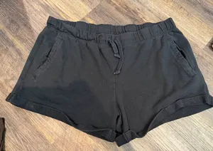 PINK Victoria's Secret Black Athletic Shorts thumbnail 1