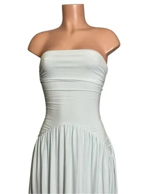 LOVERS + FRIENDS Steph Gown, Ice Blue, XXS thumbnail 8