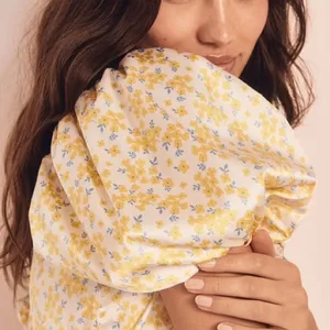 NWT For Love And Lemons Daffodil X Victoria’s Secret Mini Dress Yellow Floral S thumbnail 10