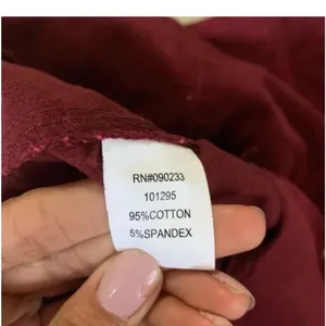 PacSun Red Buttoned Mini‎ Corduroy dress thumbnail 7