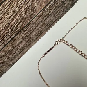 Kendra Scott Mabel Rose Gold Tone & Druzy Necklace Adjustable Length 15 - 17 In thumbnail 9