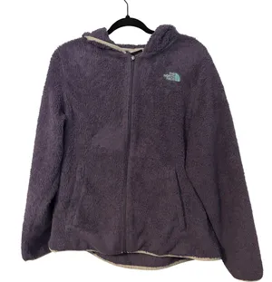 The North Face Womens Osito Full Zip Fleece Hoodie Purple‎ Large NF0A3XBC thumbnail 1
