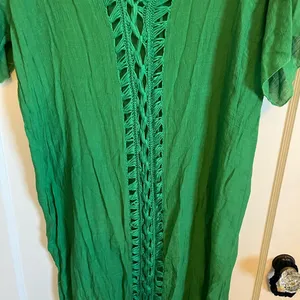 Green beach cover up Size L thumbnail 6