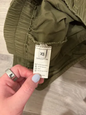 Tinsel Town Denim Couture High Waisted Cargo Pants Zip Front thumbnail 9