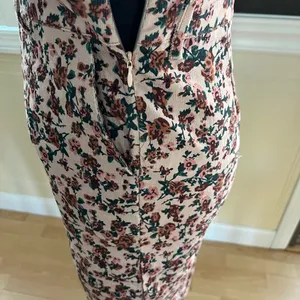 Clearance 50% off Vintage Floral Corduroy Overalls Dress, Small thumbnail 5