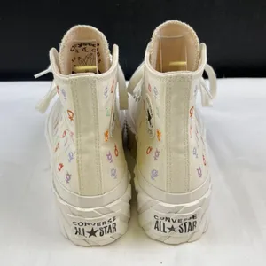 Converse Cuck Taylor Women's White Shoes/Sneakers Sz 5 SKU 4255 thumbnail 2