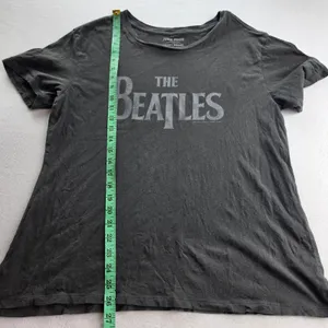 Junk Food Lucky‎ Brand 51R The Beatles Sgt Peppers Graphic T-Shirt Grey Large thumbnail 5