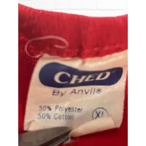 5/$25 Vintage Ched by Anvil Lake Ozark‎ Women's Tank Top Red The Ozarks thumbnail 4
