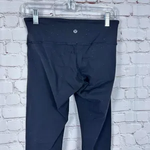 Lululemon Black Leggings Size‎ 6 thumbnail 3