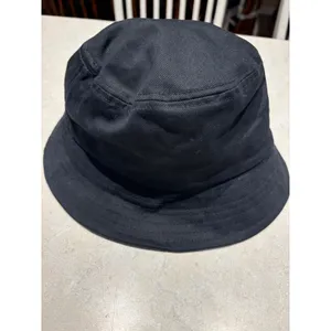 Dolls Kill Black Cotton Bucket Hat Metal Logo‎ Embroidered Alternative Grunge thumbnail 2