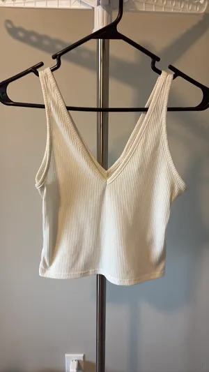 White Tank Top thumbnail 2