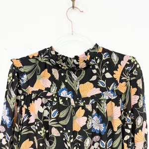 Olivia James Emma Dress, Black Fall Floral thumbnail 3