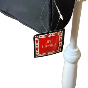 Brighton Love Essentials Crossbody Bag Purse Black Hearts NWT Casual thumbnail 5