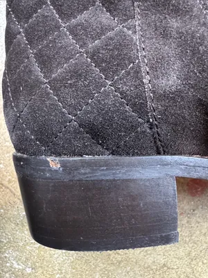 Aquatalia Dark Chocolate Brown Oralie Suede Knee High Boots Size: 9 1/2 thumbnail 5