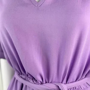 Cute Flowy Top Size‎ L Purple Size L thumbnail 2