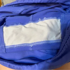 FLEO OG Bounce Fabric Purple Gym Biker Shorts Size XS 3" thumbnail 3