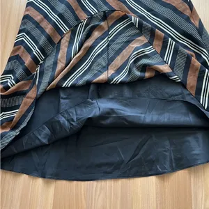 Vintage Positive Attitude Striped Maxi Dress | Size 12 thumbnail 9