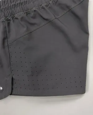 🌐 Adidas Perforated Pacer Shorts in Black | Women’s Sz Sm thumbnail 7