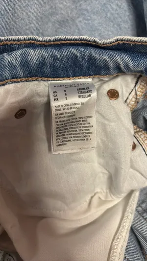 American Eagle Ripped regular mid-rise 8 thumbnail 7