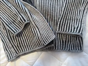 lululemon Restore Wrap Cardigan Black/Gray thumbnail 3