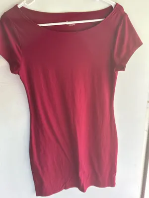 No Boundaries short-sleeve scoop-neck mini dress thumbnail 1