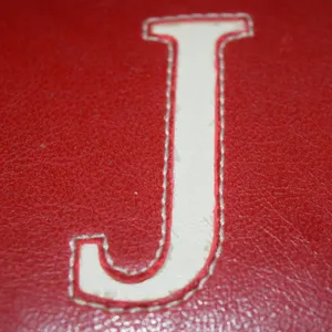 Liz Claiborne Wallet/Wristlet, Red Initialed  "J" thumbnail 8