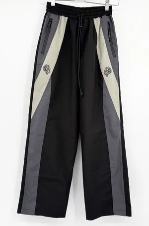 Darc Sport Womens Wolves Limited Edition Streetwear Wide Leg Track Pants Size XS thumbnail 1