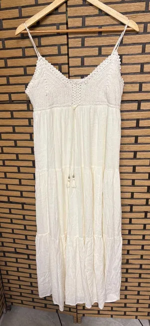 American eagle ivory maxi dress size medium thumbnail 1