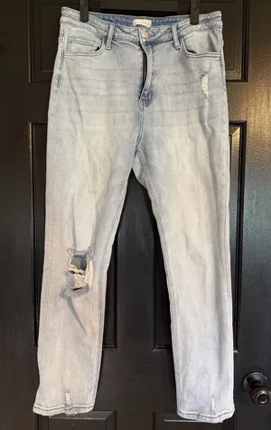 Altar'd State Distressed Jeans thumbnail 1