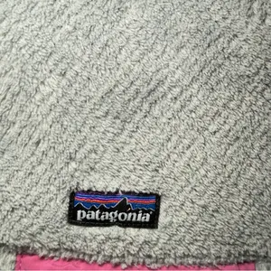 Patagonia‎ Women Small Re-Tool Snap-T Gray Fleece Pullover Pink Accents Granola thumbnail 7