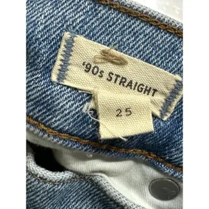 Madewell 90s Straight Jeans‎ Women 25 High Rise Cotton Blend Denim thumbnail 9