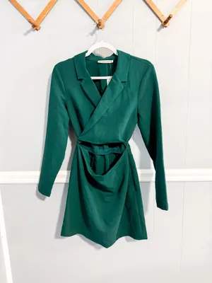NWT Abercrombie & fitch Wrap Cutout Blazer Dress thumbnail 3