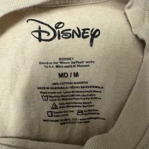 2071 | Disney Winnie the Pooh Eeyore Graphic Tee‎ Shirt Tan Cottagecore Womens M thumbnail 5