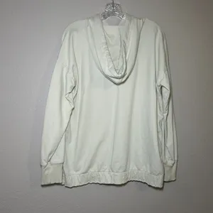 Aerie Womens Light Green Oversized Cotton French Terry Hoodie Sweatshirt S thumbnail 8
