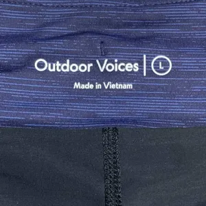 Outdoor Voices Hudson 4" Skort Womens Large Navy Blue Athletic Lined W700900-REC thumbnail 2