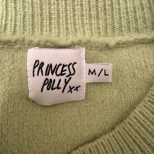 2078 |‎ Princess Polly Abstract Drip Knit Oversized Sweater Green Womens M/L thumbnail 5