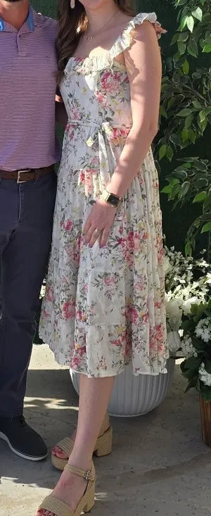 Lulus Floral Maxi Dress thumbnail 1
