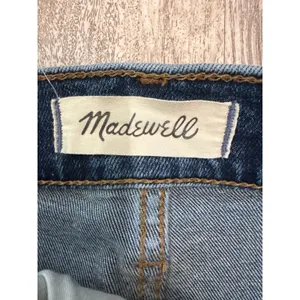 Madewell The Perfect Vintage Jean High Rise Straight Leg Dark‎ Wash Blue Size 26 thumbnail 3