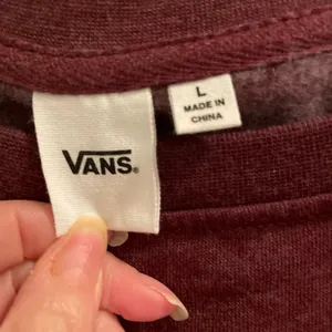 Vans Since 1966 Crewneck Sweatshirt Maroon Burgundy Women’s Large NEW NWOT thumbnail 5