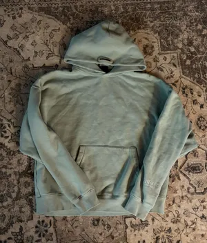 Essentials Fear of God Cyan Hoodie thumbnail 1