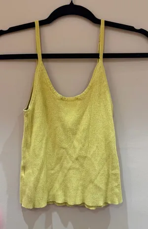 Brandy Melville Tank Mustard Yellow thumbnail 1