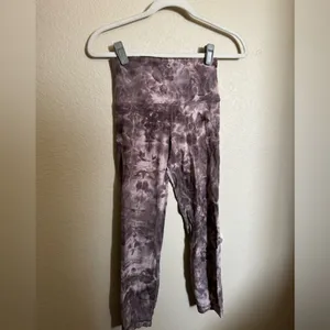 Lululemon Align High-Rise Crop 23" Diamond Dye Mink Bery‎ Lunar Rock Shadow Grey thumbnail 3
