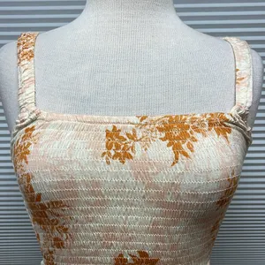 Intimately Free People Hannah Floral Printed Cami in Ivory Size XS thumbnail 5