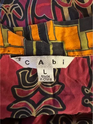 Cabi Women's Large Bohemian Style Tunic Top with Pattern thumbnail 5