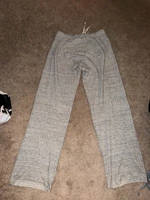 PINK Victoria's Secret Sweatpants Grey Small thumbnail 4