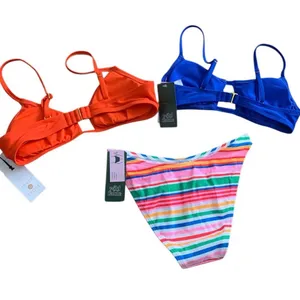 Wild Fable Shade & Shore‎ Bikini Bundle 3 Piece Set: 2 Tops, 1 Bottom beach NWT thumbnail 2