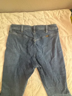 Wrangler Retro High-Rise Flare Jeans Trumpet Bootcut Western bareback hippie bell bottom thumbnail 5